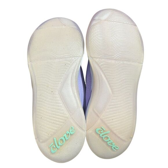 Clove Sneakers WMNS 5.5 Purple Classic Healthcare Nursing Shoes Comfort Spring - Picture 5 of 8